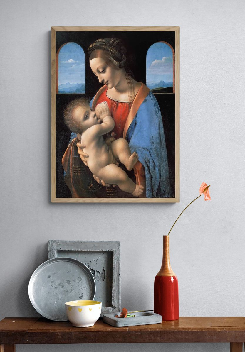 Leonardo da Vinci 's Madonna. — room view 3