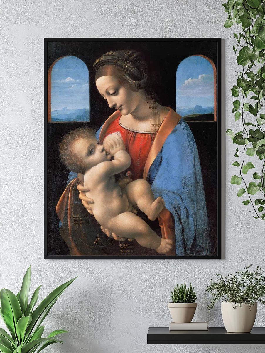 Leonardo da Vinci 's Madonna. — room view 4