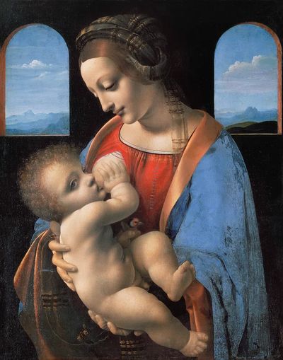 Leonardo da Vinci 's Madonna. poster print
