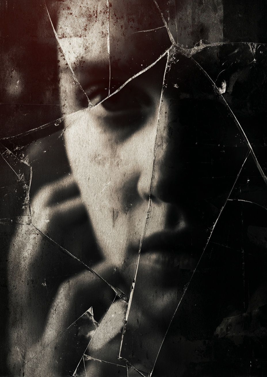 Fragmented Reflection — Fine Art Print. poster detail