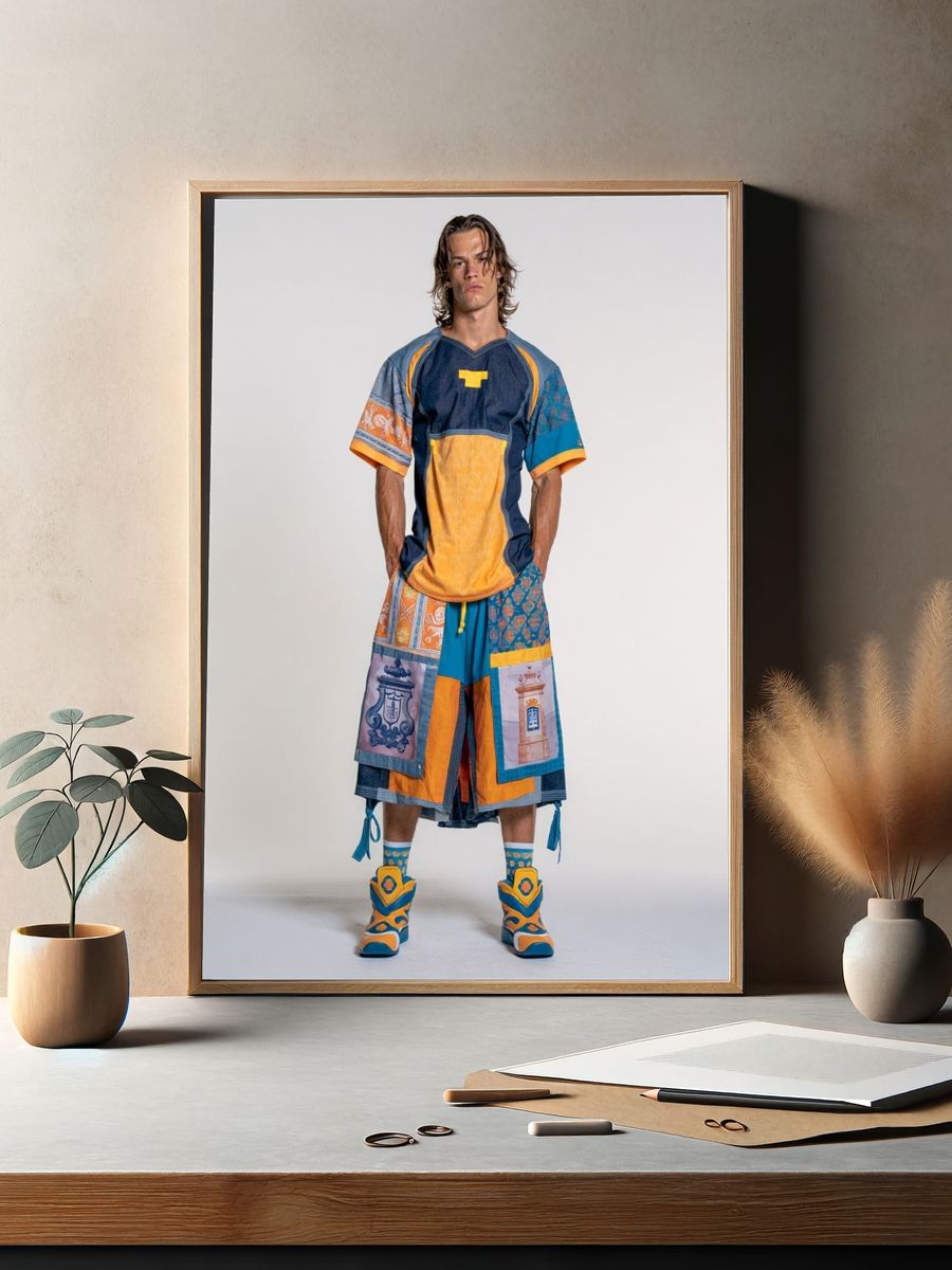 Fashion Portrait Photography Poster. — room view 2