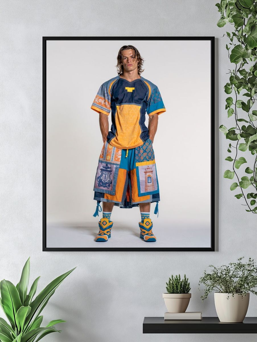 Fashion Portrait Photography Poster. — room view 4