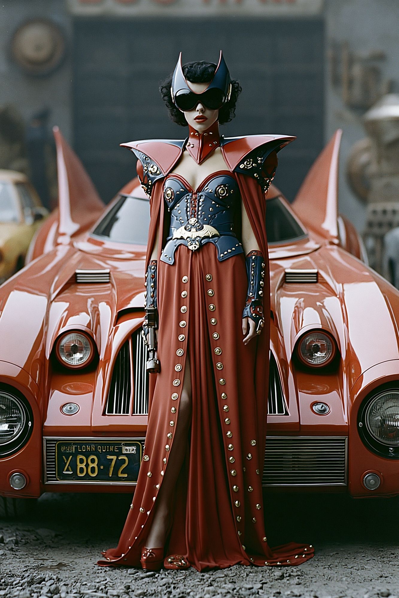 Retro Futurist Fashion Poster. poster — fashion art