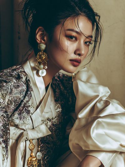 Elegant Fashion Portrait Poster.