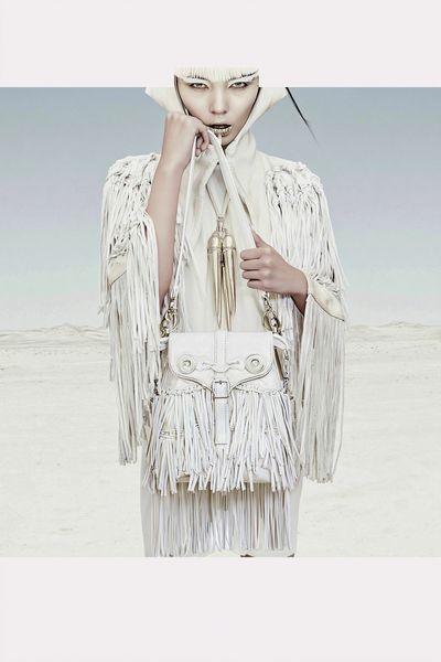 Avant-Garde Fashion Portrait Poster.