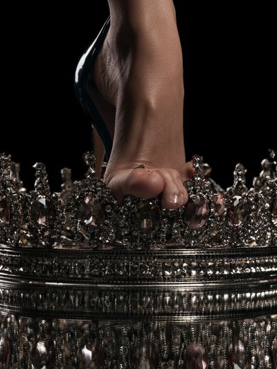 Crystal Crown Fashion Poster.