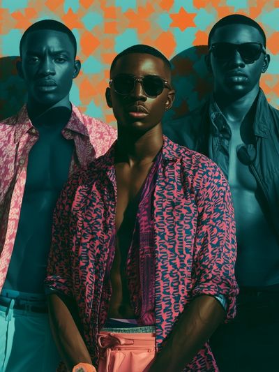Bold Fashion Portrait Poster.
