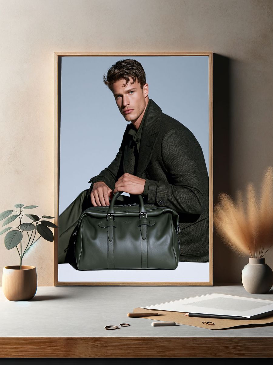 Luxury Fashion Portrait Print. — room view 2