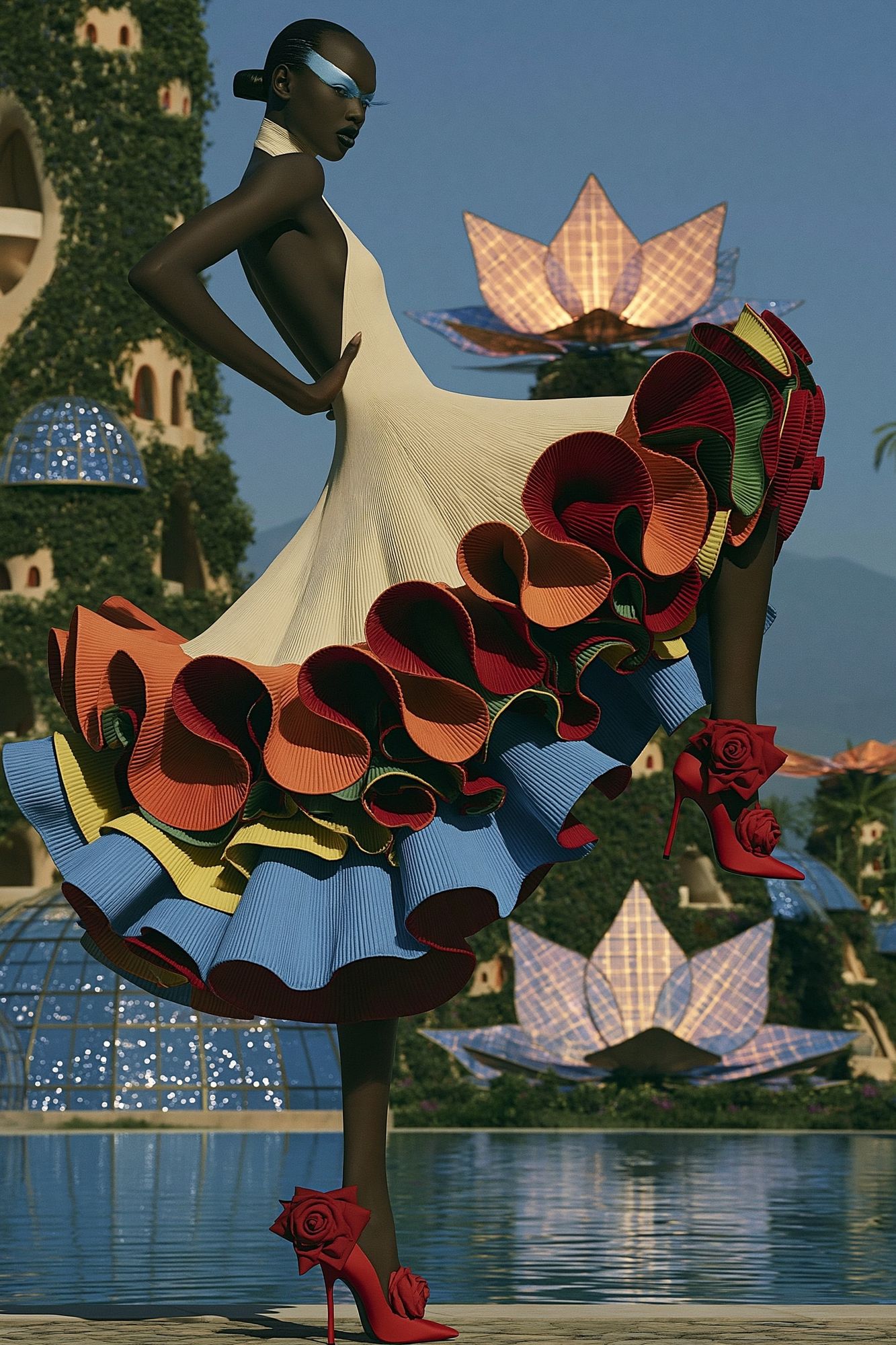 Fashion Surrealism Poster. poster detail