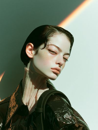 Editorial Portrait Fashion Poster.