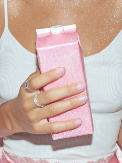 Pink Milk Carton — Fashion Print