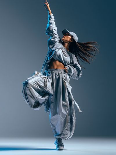 Dynamic Dancer Fashion Poster.