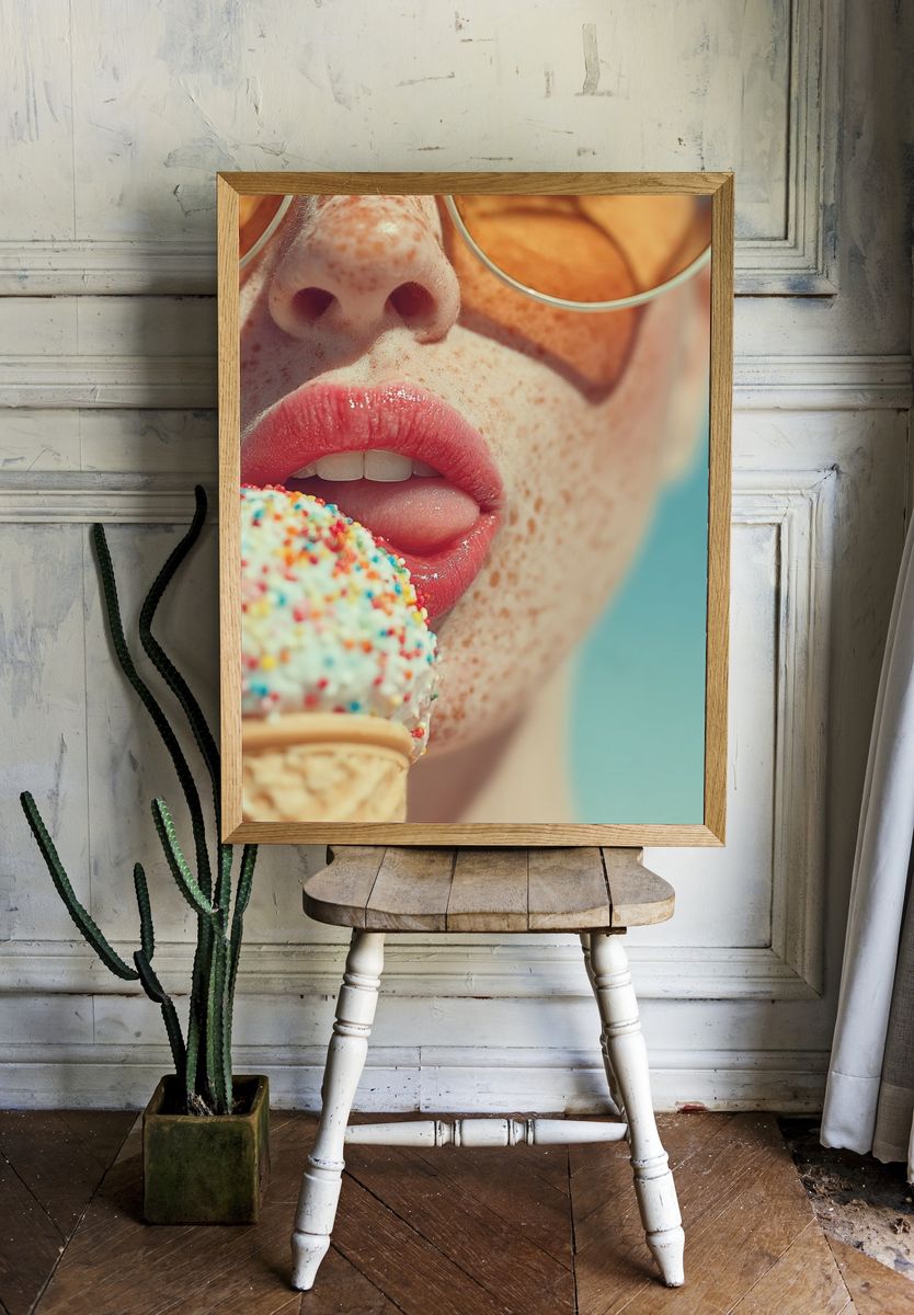 Ice Cream Delight — Fashion Print room preview