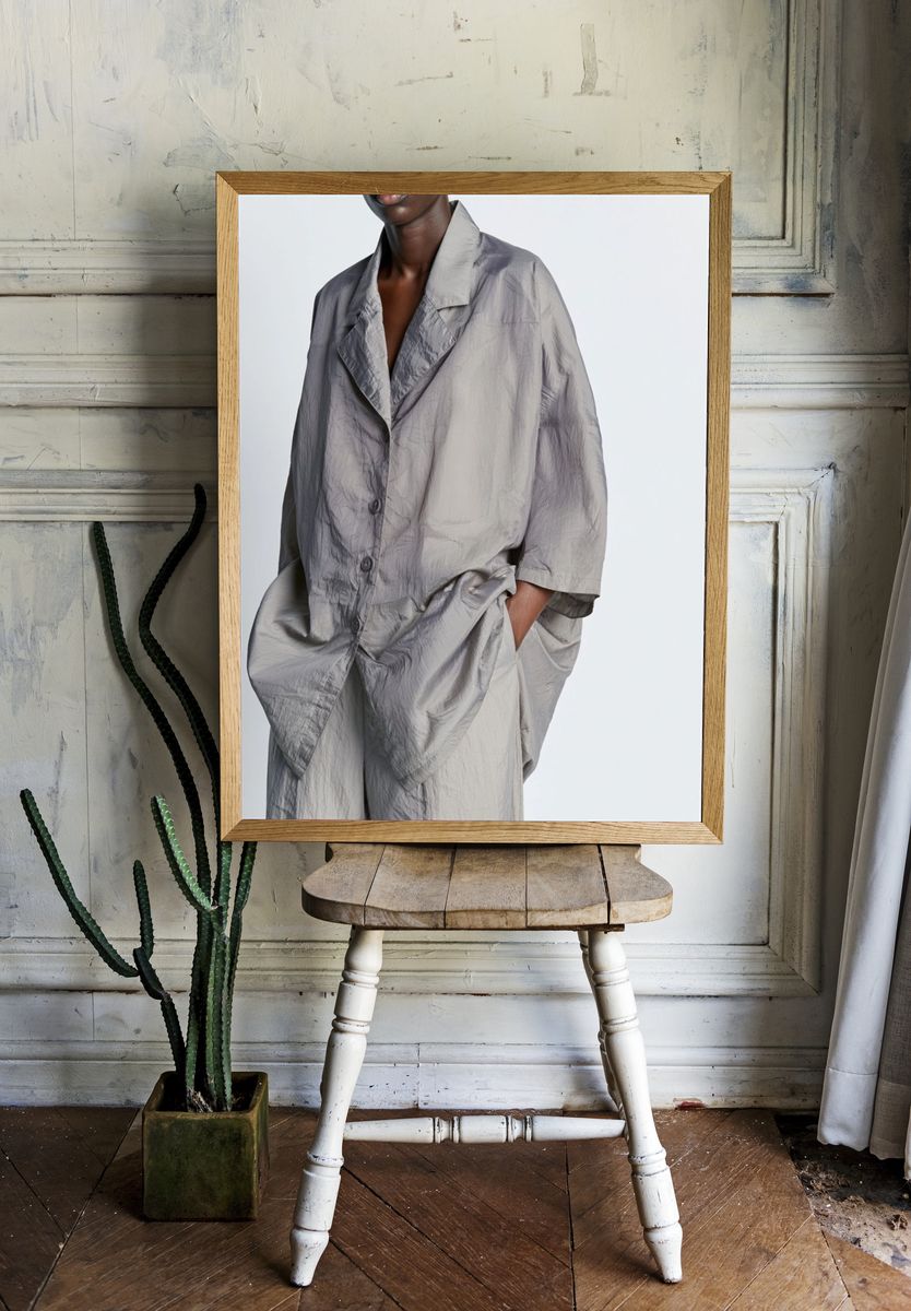 Minimalist Fashion Portrait Poster. room preview