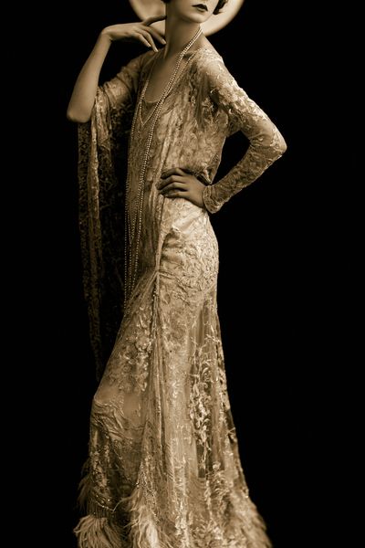 Art Deco Fashion Portrait Poster.