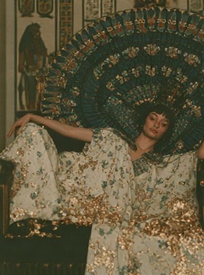 Fashion Portrait — Vintage Print. poster