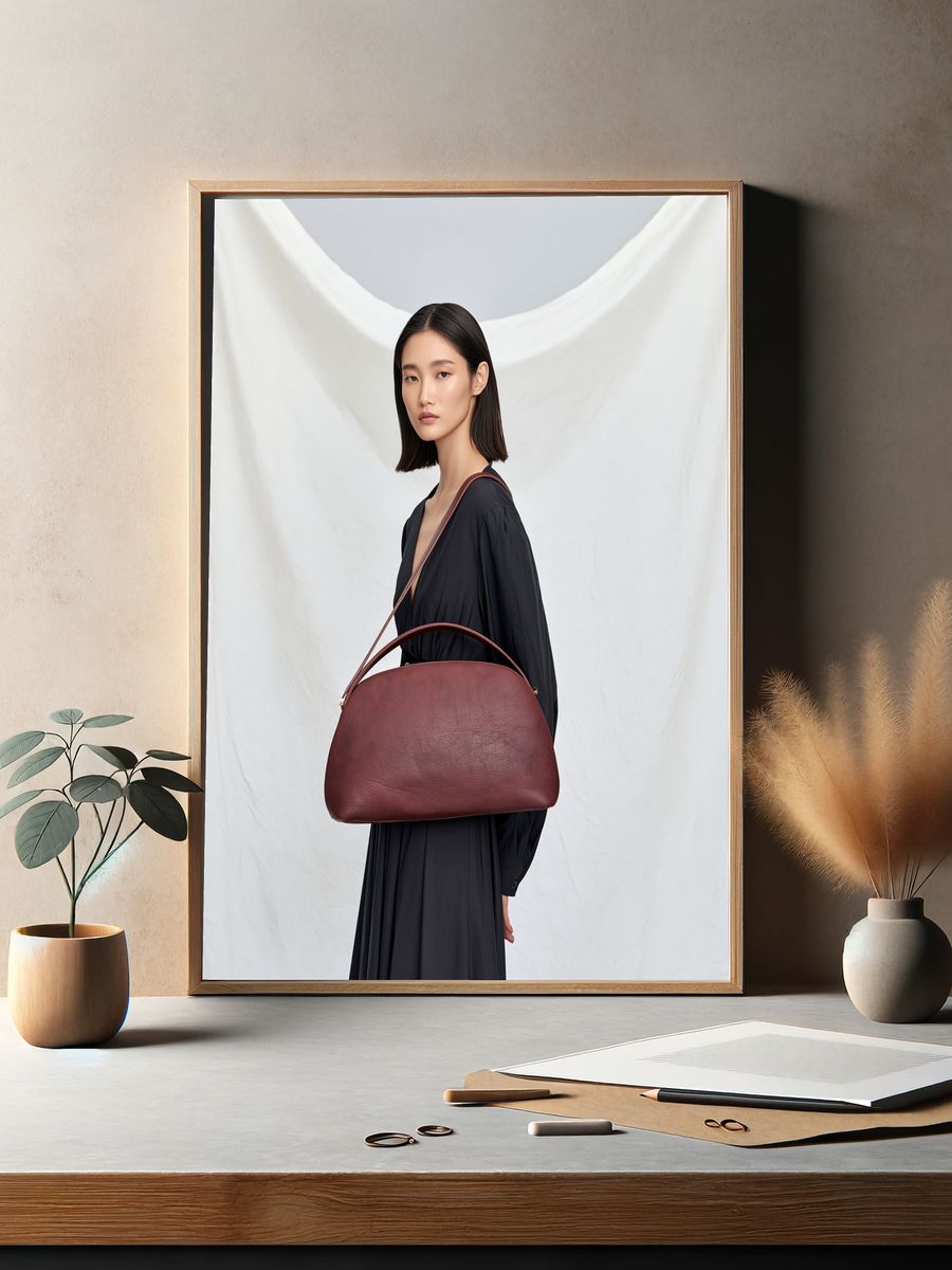 Minimalist Fashion Portrait Poster. — room view 2