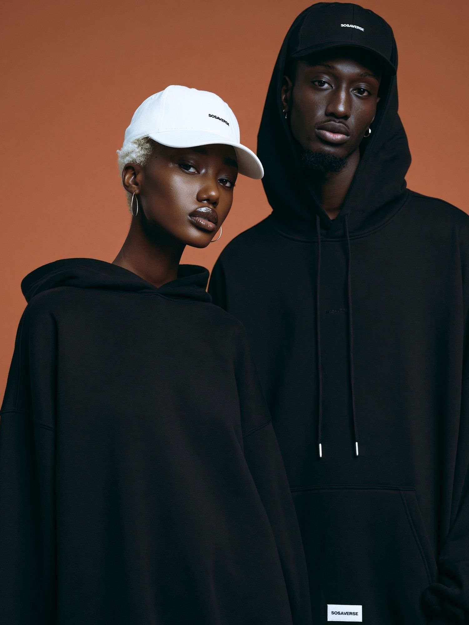 Streetwear Duo Fashion Poster. poster — fashion art
