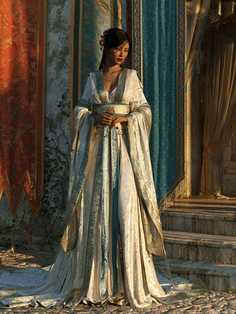 Regal Silk Portrait Poster. poster detail