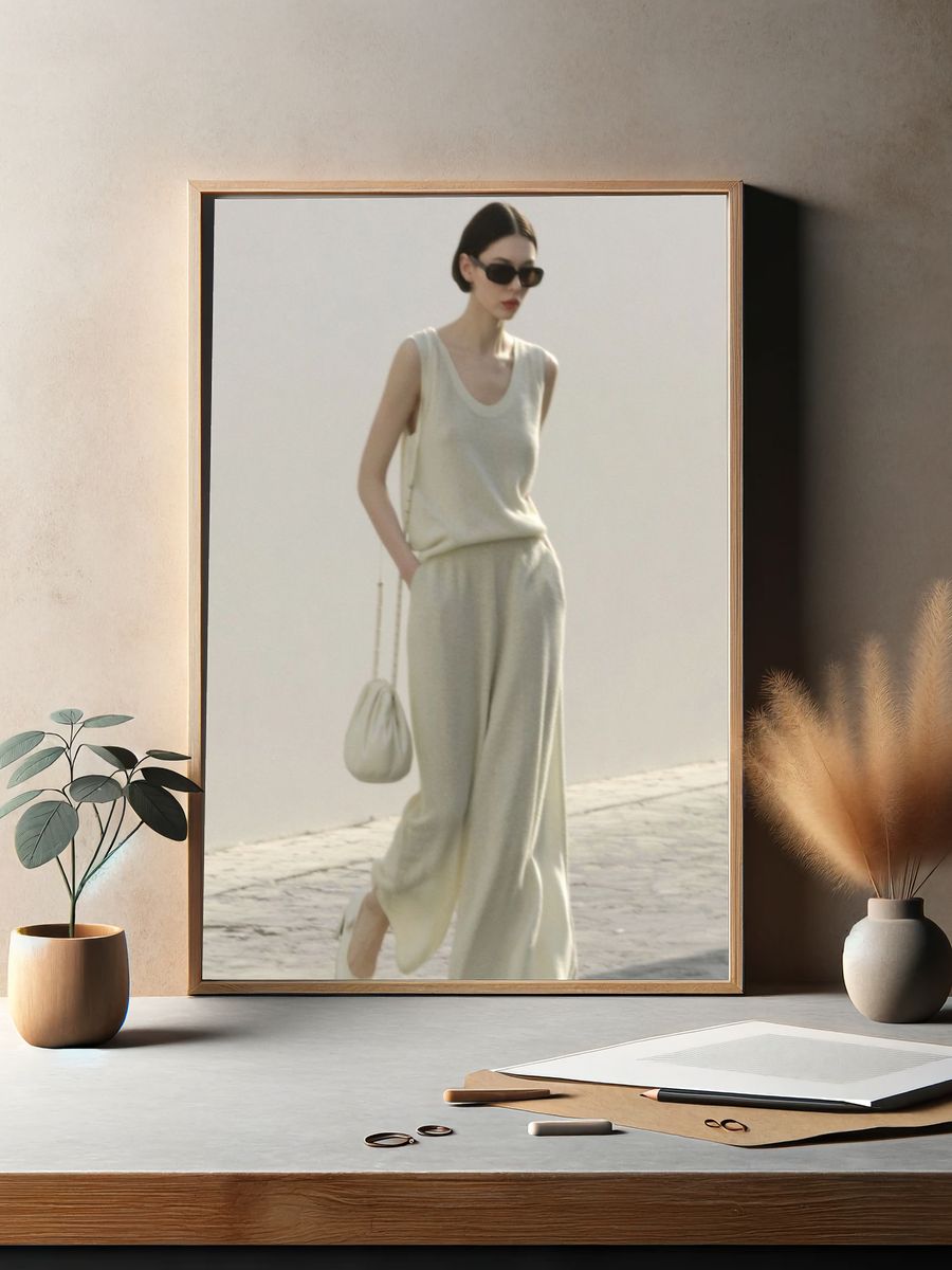 Minimalist Fashion Street Style Poster. — room view 2