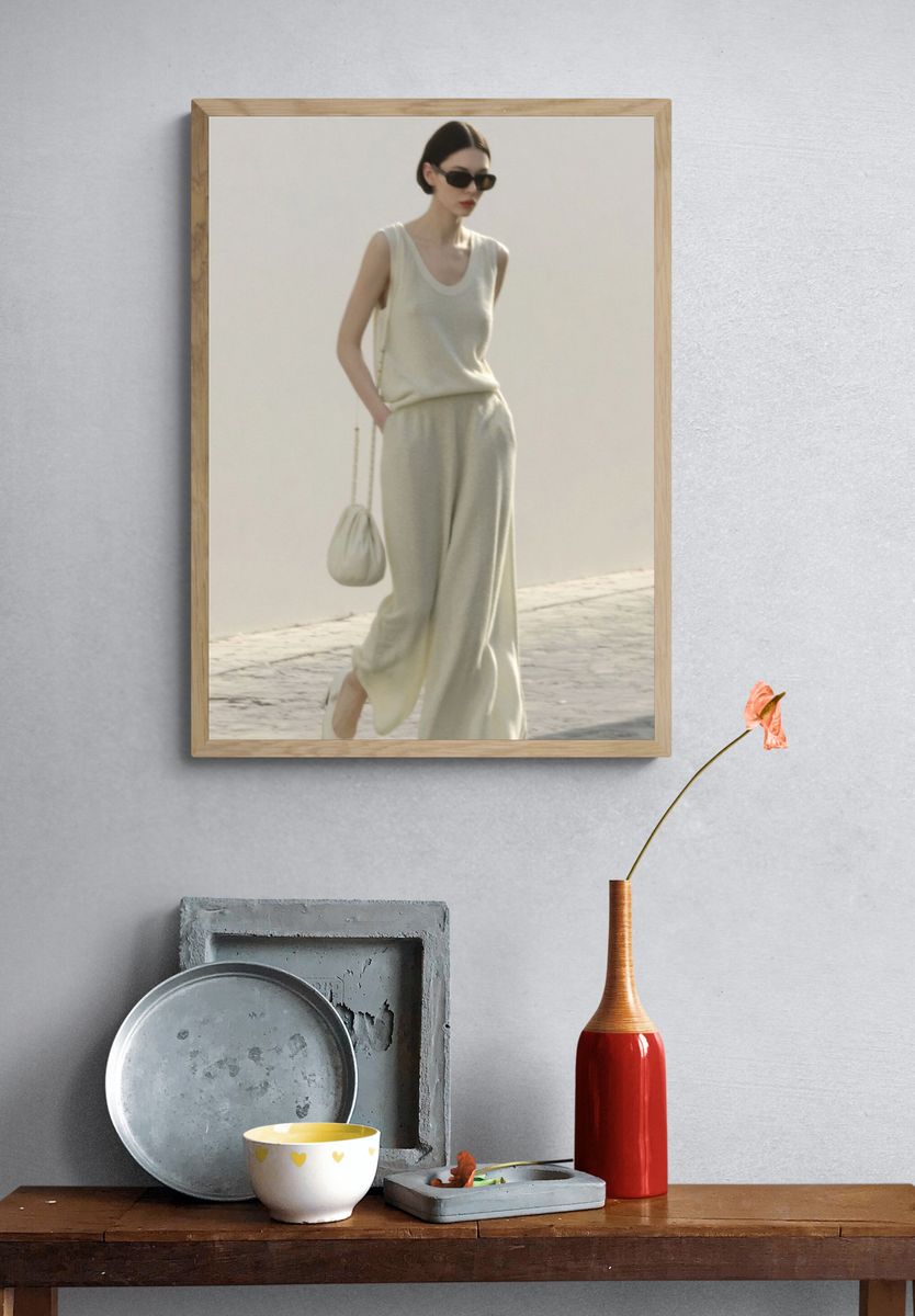 Minimalist Fashion Street Style Poster. — room view 3