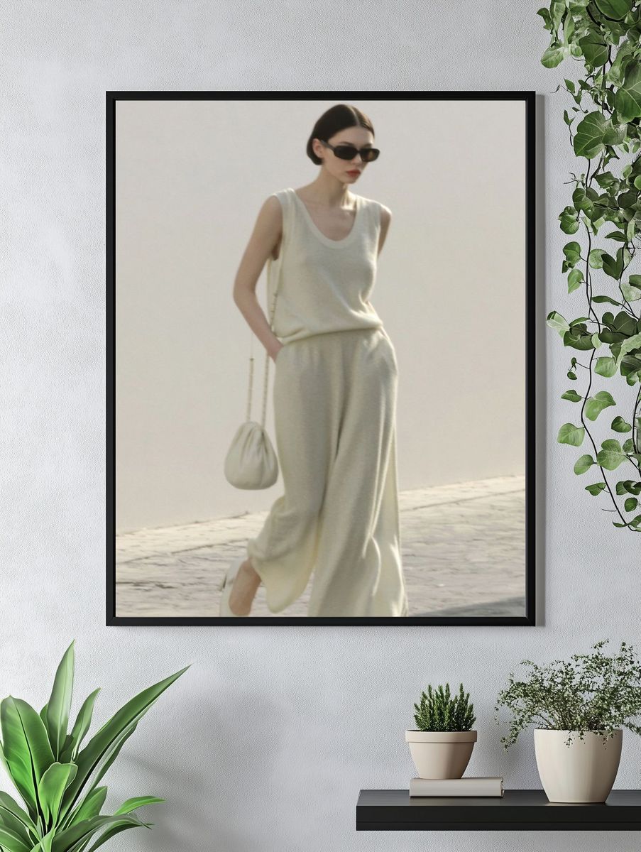 Minimalist Fashion Street Style Poster. — room view 4
