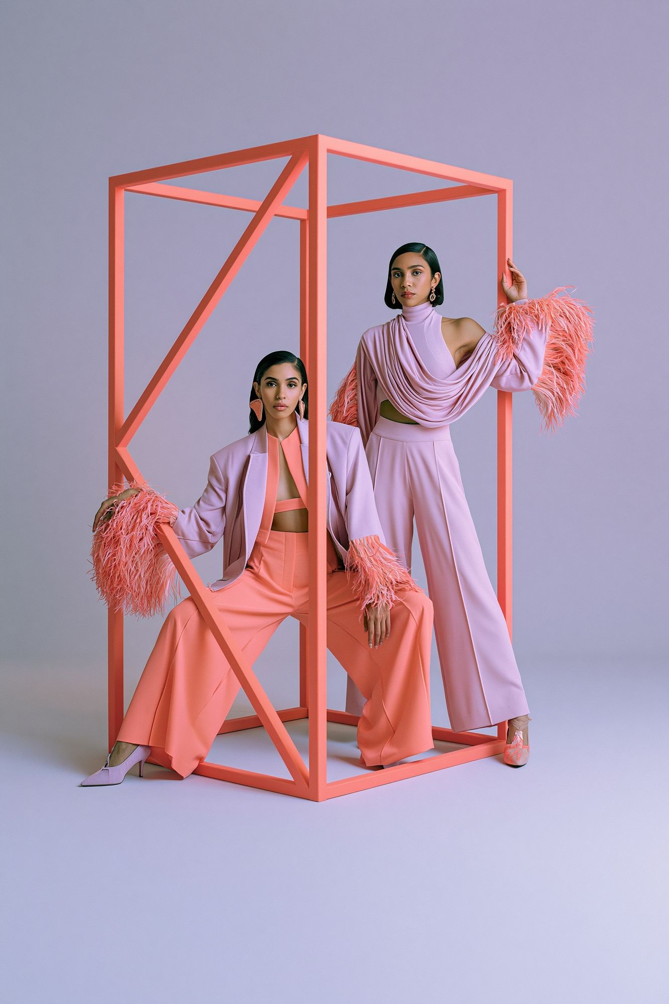 Fashion Editorial Portrait Poster. poster detail