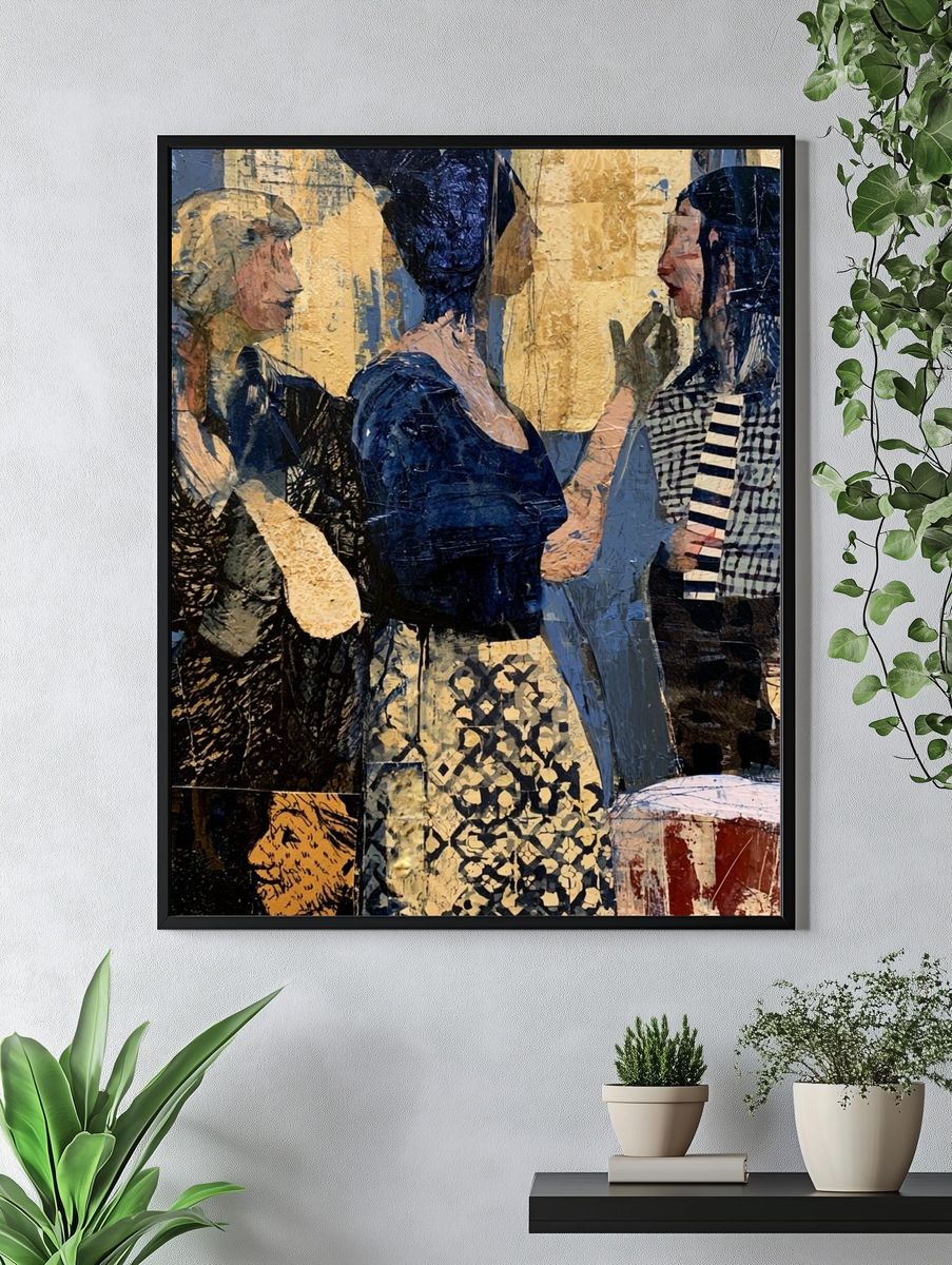 Fashion Figures Contemporary Print. — room view 4
