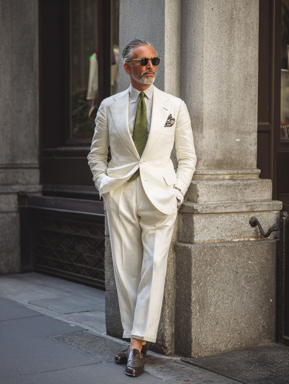 Elegant Street Style Portrait Poster. poster detail