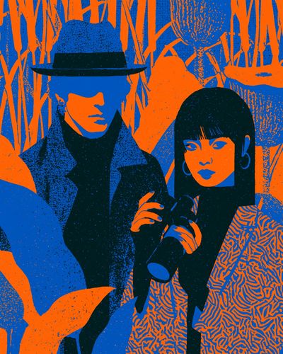 Pop Art Fashion Portrait Poster.