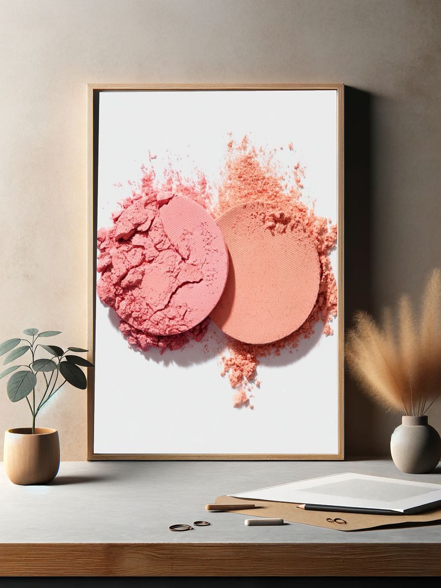 Blush Powder — Fashion Print. — room view 2