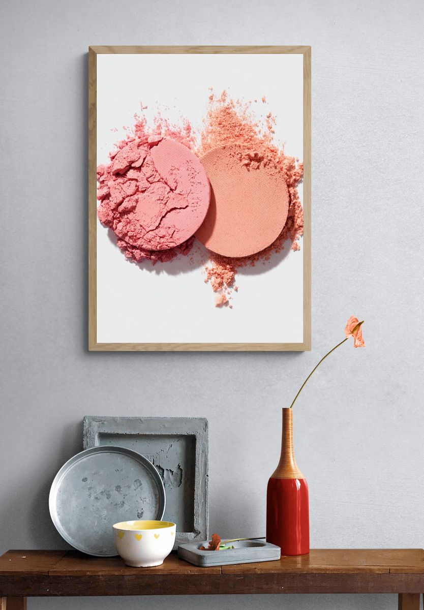 Blush Powder — Fashion Print. — room view 3