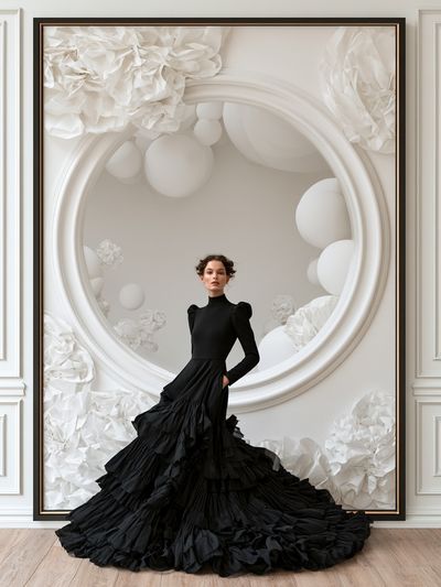 Elegant Fashion Portrait Poster.