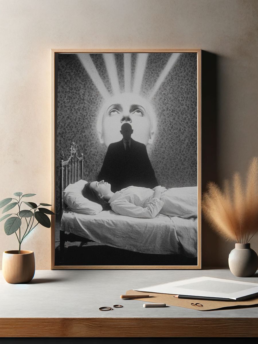 Metropolis Dreamscape — Surrealism Print. — room view 2