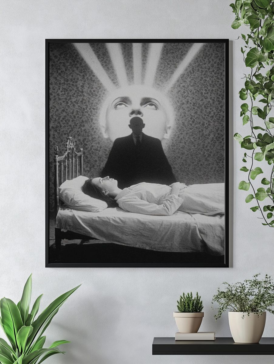 Metropolis Dreamscape — Surrealism Print. — room view 4