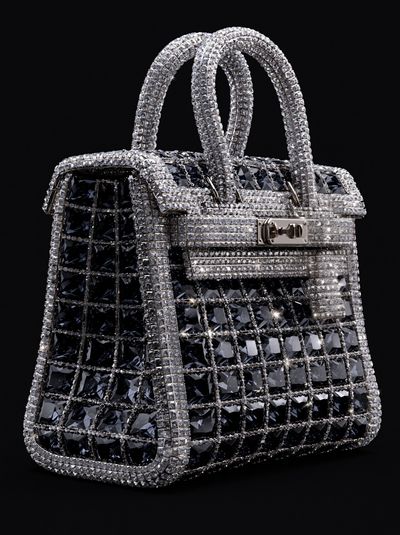 Diamond Handbag Fashion Print. poster