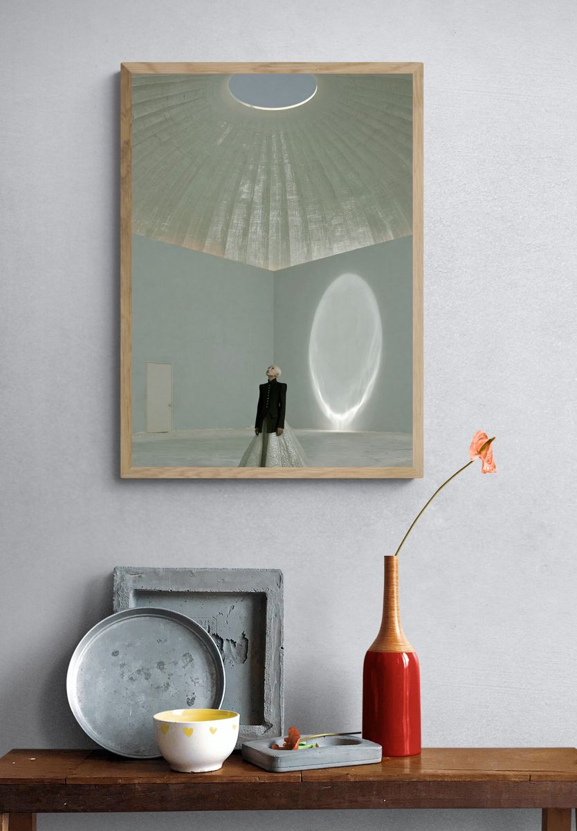 Surreal Fashion Interior Poster. — room view 3