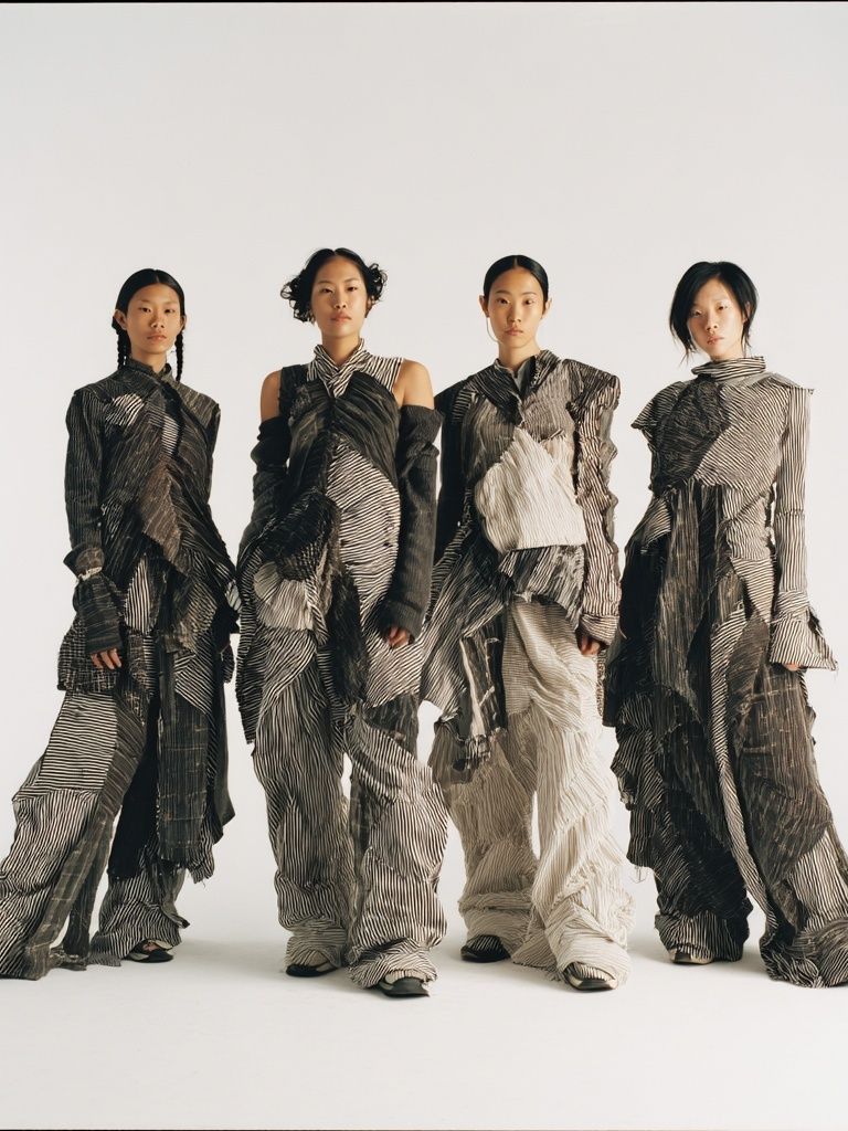 Avant-Garde Fashion Portrait Poster. poster — fashion art
