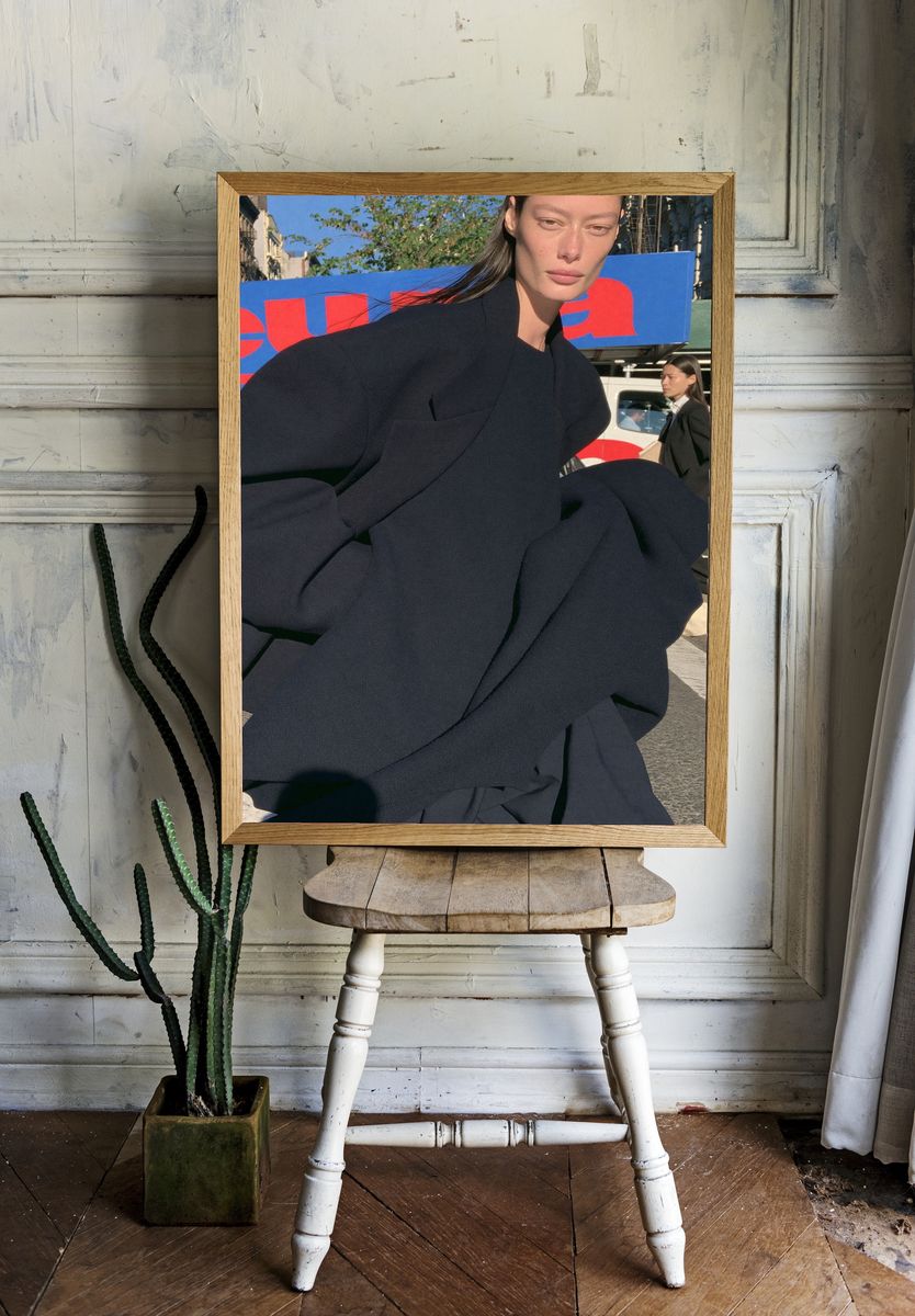 Avant-Garde Fashion Street Poster. room preview