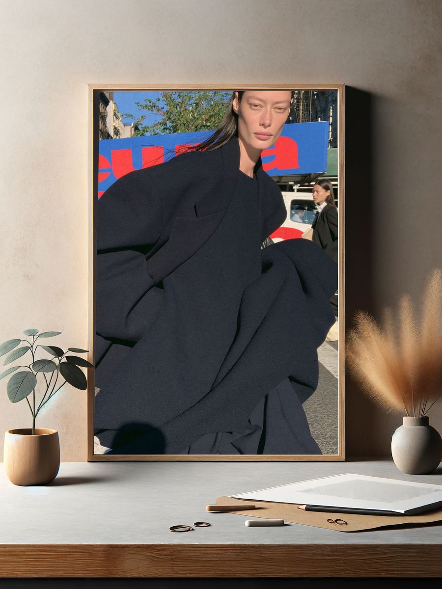 Avant-Garde Fashion Street Poster. — room view 2