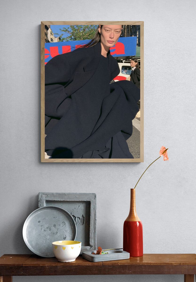Avant-Garde Fashion Street Poster. — room view 3
