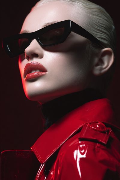 Bold Fashion Portrait — Photography Print. poster print