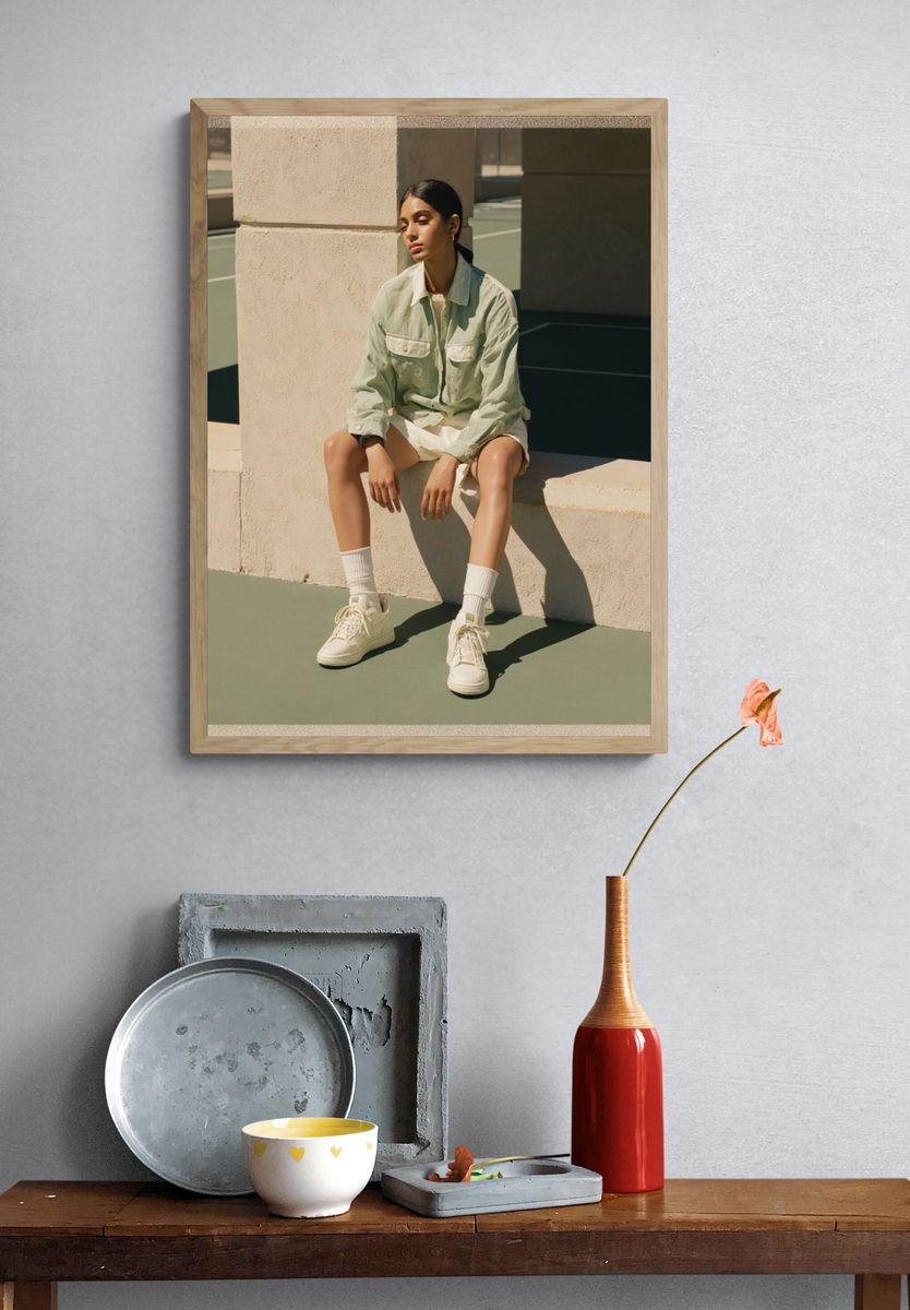 Casual Fashion Photography Poster. — room view 3
