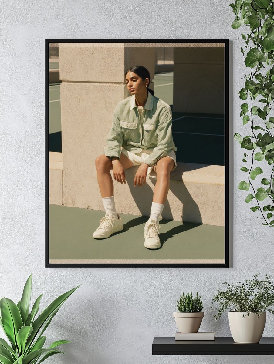 Casual Fashion Photography Poster. — room view 4