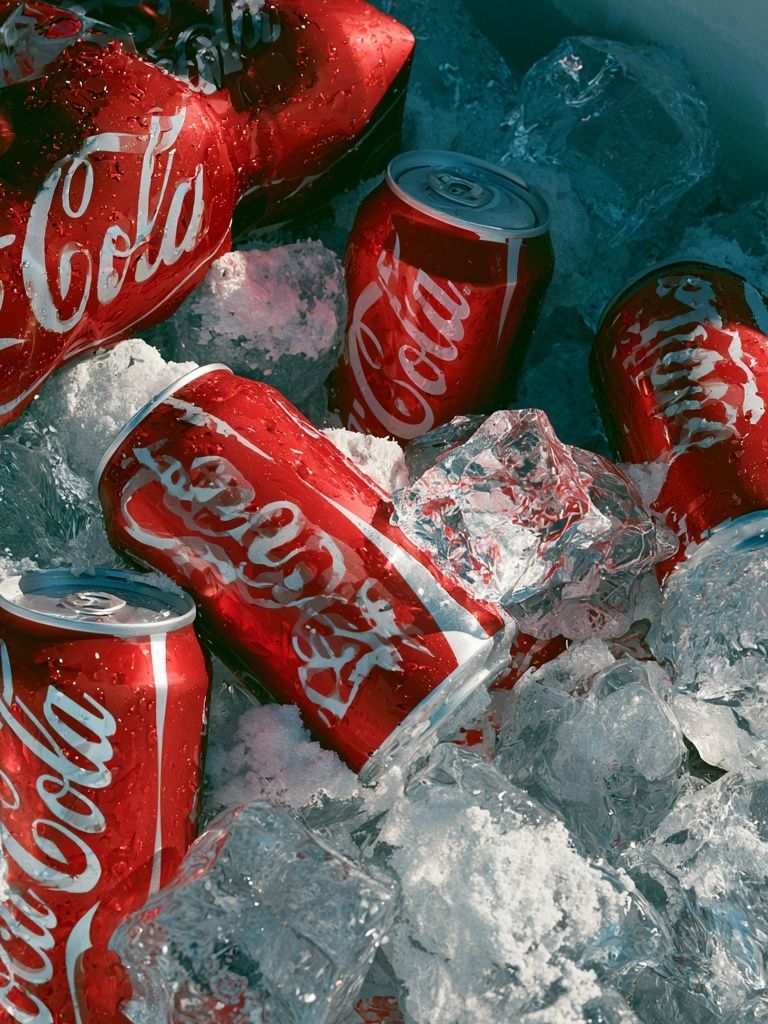 Coca-Cola Ice Cooler Photography Poster. poster detail