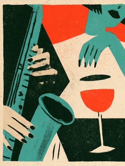 Jazz Hands Cocktail Poster. poster print