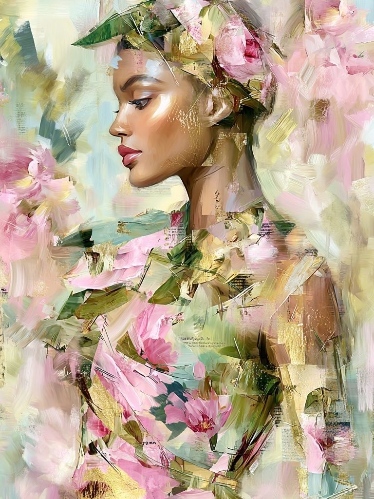 Floral Elegance — Fine Art Print. poster detail