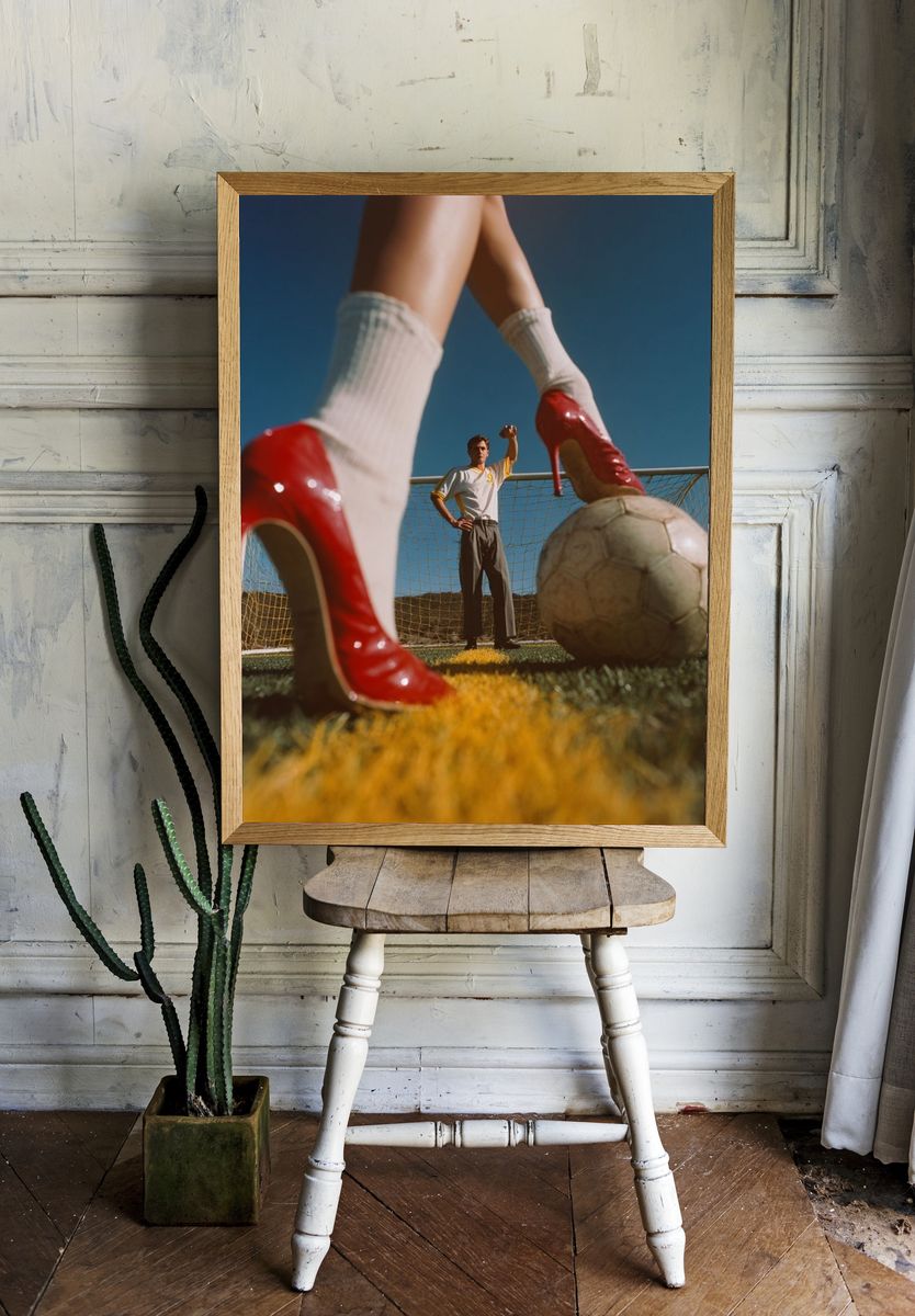 Soccer High Heels — Fashion Print room preview