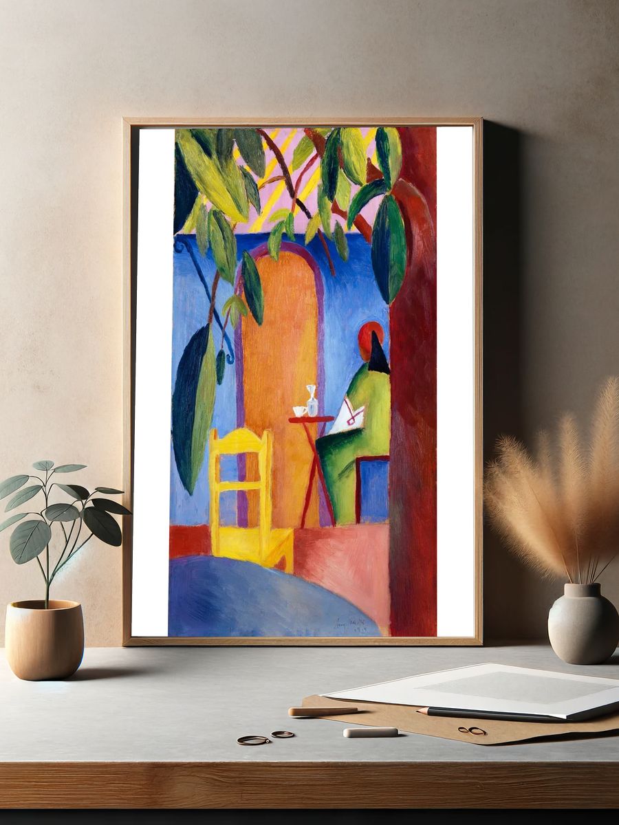 August Macke 's Türkisches Café. — room view 2