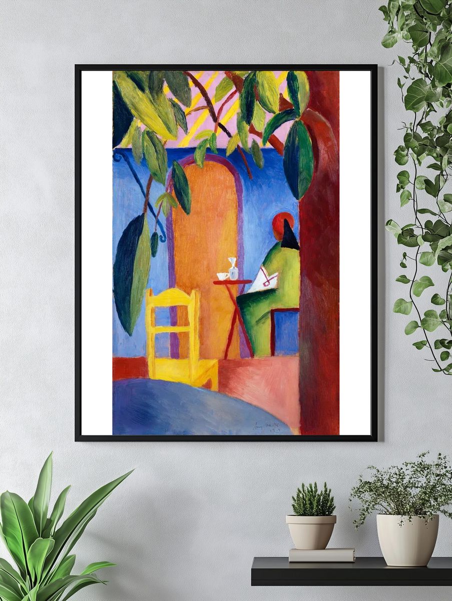 August Macke 's Türkisches Café. — room view 4